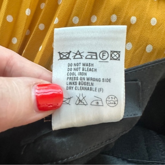 Escada Sequin Embellished Wide Leg Wool Silk Pants in Black Size 36 US S - Picture 5 of 8